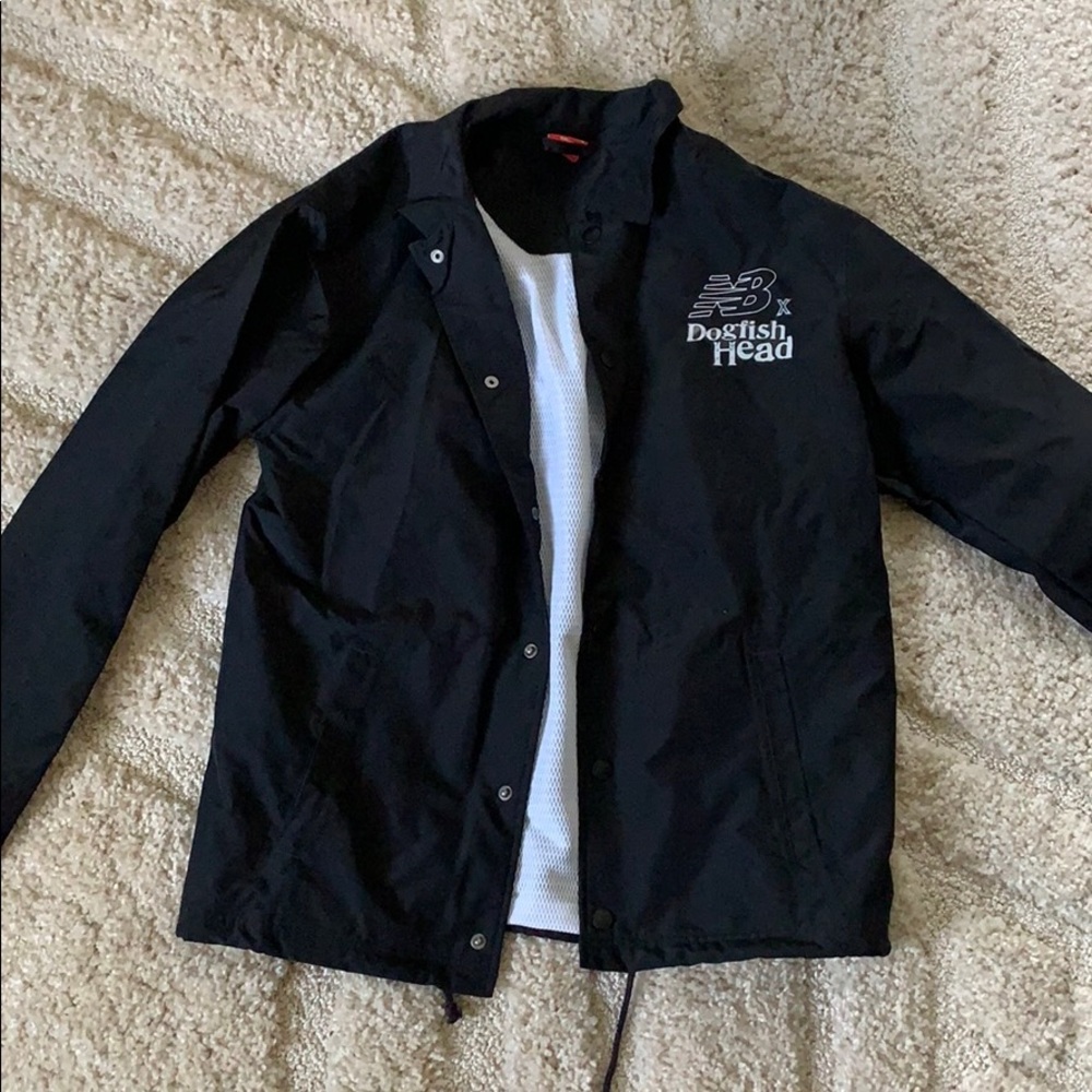 Limited edition New Balance + Dogfish Head jacket